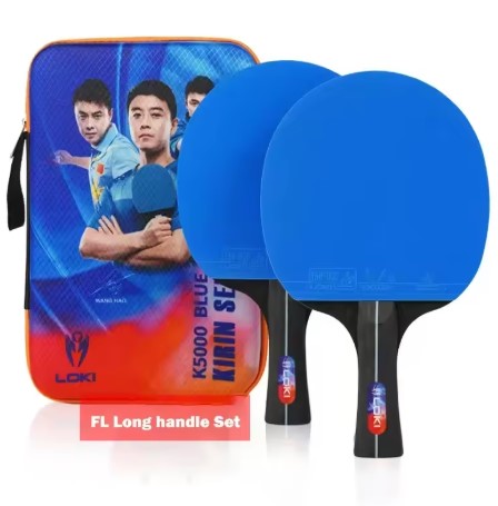 מחבט פינג פונג מקצועי כחול רמה 3